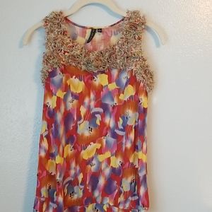 Anthropologie One September floral top